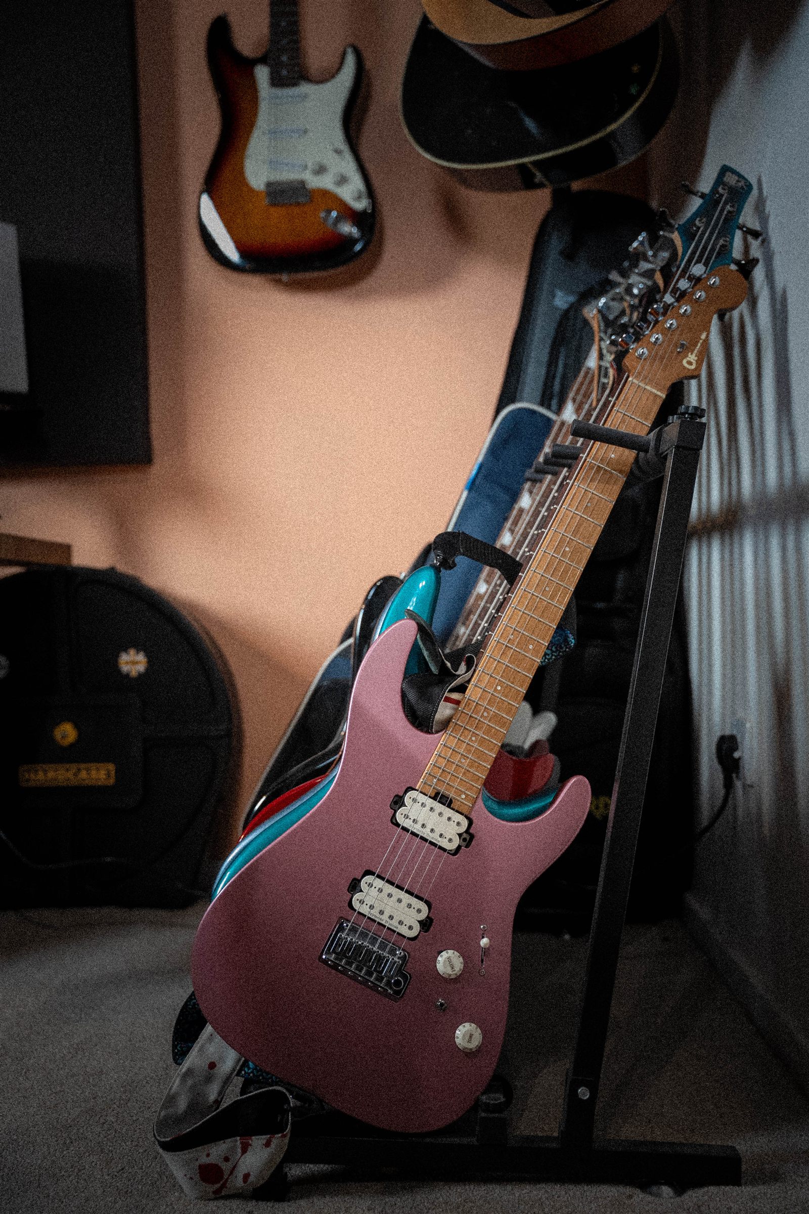 Guitars in the studio